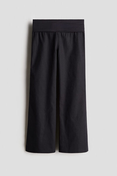 H&M Keten Karışımlı Yoga Tarzı Pantolon
