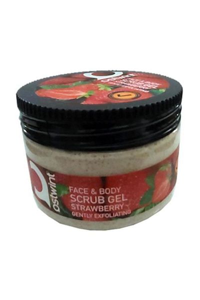 Ostwint Peeling Effect Scrub Gel for Face and Body Strawberry 300 ml