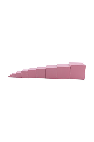 BALATOYZ Montessori Pink Tower (1-10 Cm)