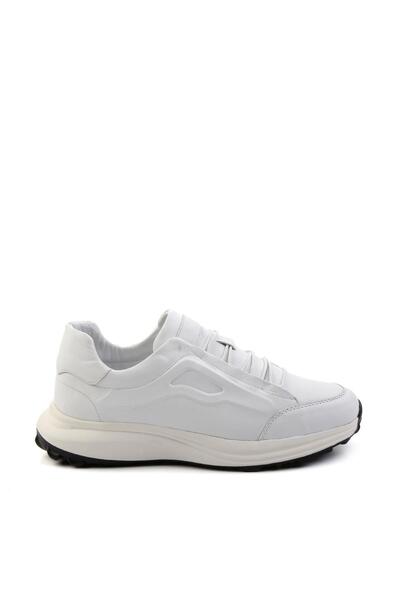 Bambi Beyaz Leather Erkek Casual Ayakkabı E01080256003