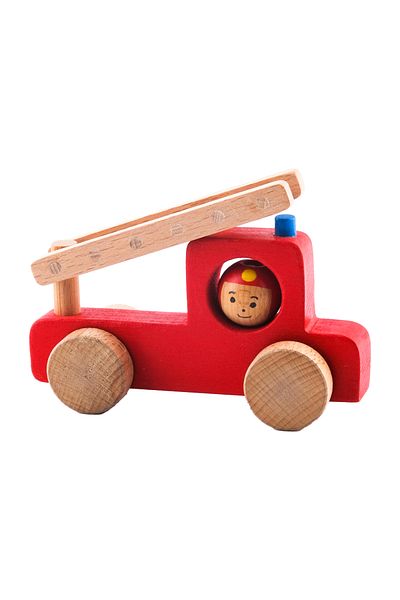 BALATOYZ Wooden Firefighter Set