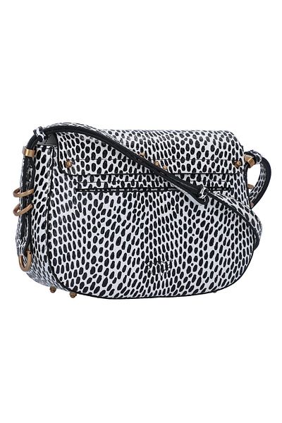 PİNKO Saddle Umhängetasche Leder 22 cm