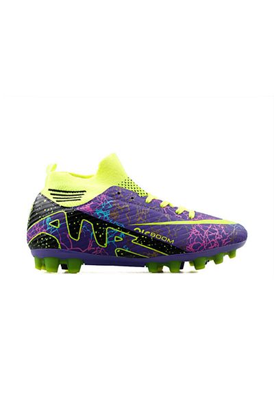 LALİGA Laliga children's grass floor cleats krp-purple-yellow-patterned purple