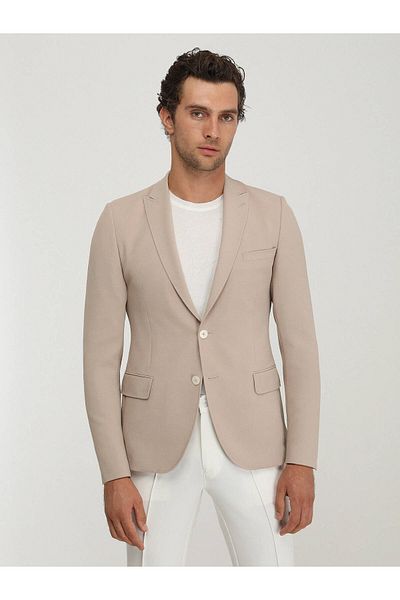 Kip Plain Slim Fit Jacket