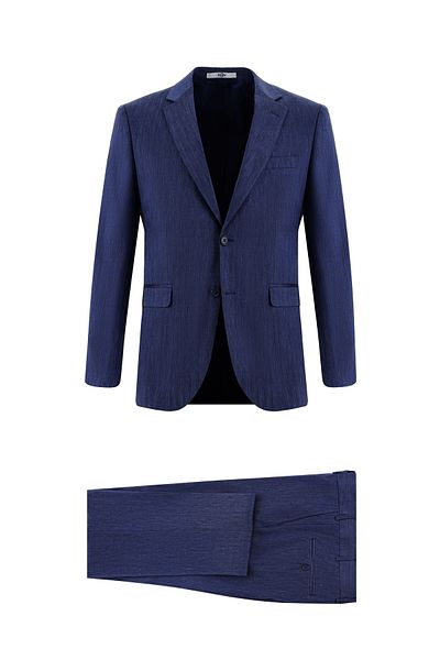 Kiğılı Costum slim din in - croială subțire și model clasic