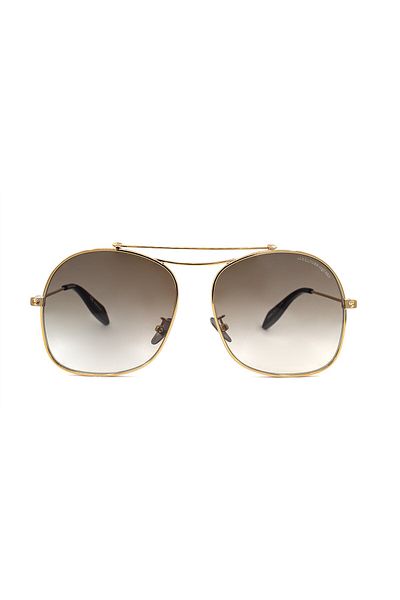 ALEXANDER MCQUEEN A. Mqueen Am0088S 004 59-15 Unisex Sunglasses