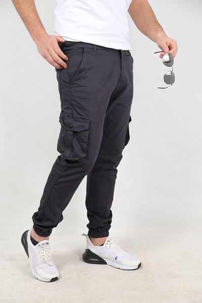 Ofzensport Smoked Color Gusseted Leg Cargo Pants