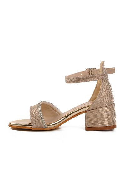 AYAKMOD Sandale aurii pentru fete 253 RY 6503 P