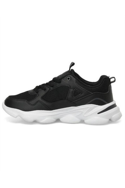 U.S. Polo Assn. Bob Wmn 5Fx Kadın Siyah-Beyaz (36-40) Sneaker Ayakkabı