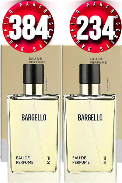 Bargello Parfüm 384 Kadın Parfüm Floral 50 Ml EDP + Bargello 234 Kadın Parfüm...