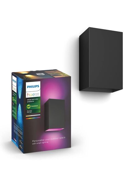 Philips Hue Beyaz ve Renkli Ambiyans Rezonans LED Dış Mekan Duvar Lambası