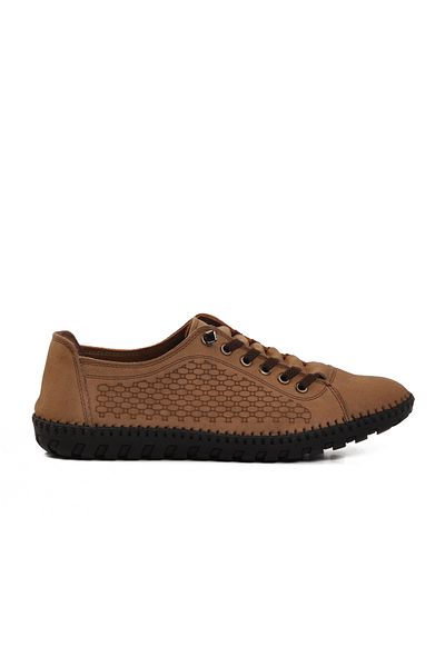 AYAKMOD Sand Nubuck Γνήσιο Δερμάτινο Ανδρικά Παπούτσια Casual A-255 M