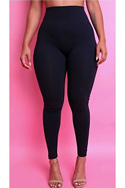 aytenli Ψηλόμεσο φαρδύ ζώνη συσφιγκτικό κολάν ελαστικό Lycra Plus Size Battal...