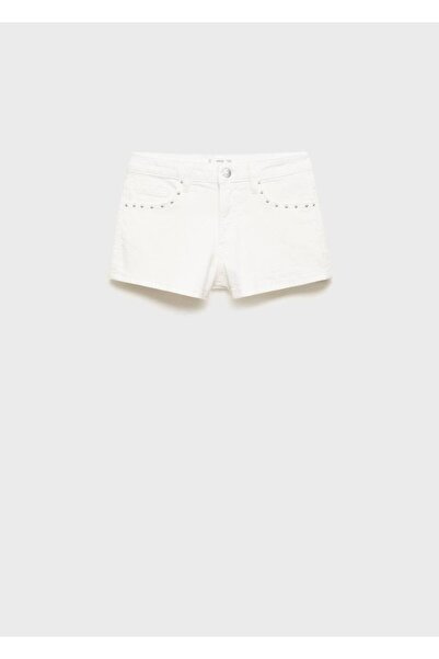 Mango Teen Düşük belli zımbalı şort