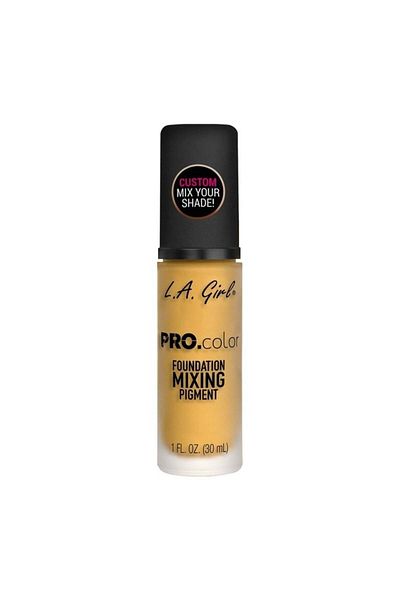 L.A. Girl L.a Girl Pro Color Mixing Pigment Adjuster For Foundation Yellow, 30ml