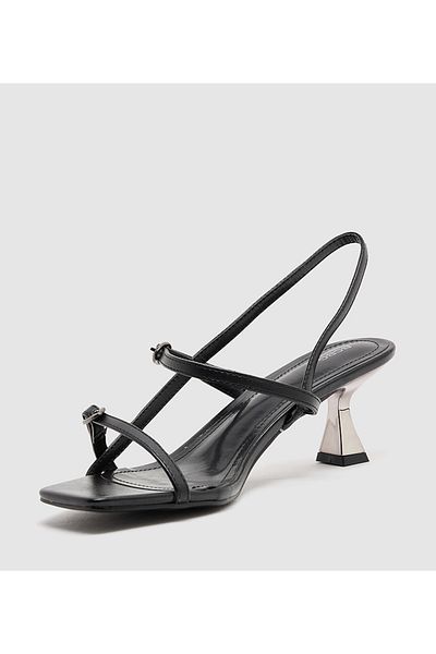 BCBG Square Stilettos Mid Heel Sandals BCBG Square Stilettos Mid Heel Sandals for women