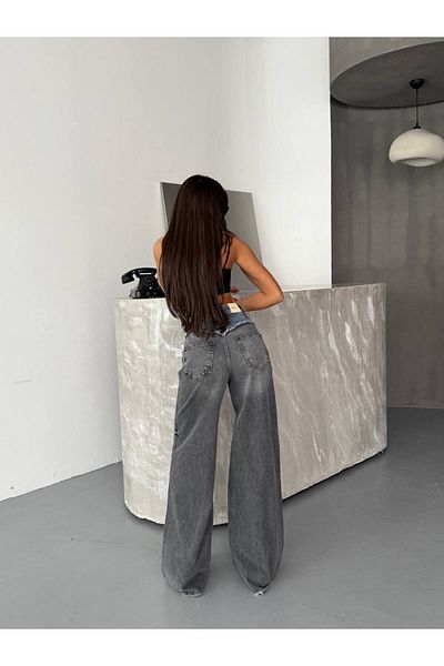 DENİKK ΤΡΕΝΔΙΑ ΕΙΚΟΝΙΚΟ ΣΧΕΔΙΟ BAGGY JEAN ΤΖΙΝ ΠΑΝΤΕΛΟΝΙ