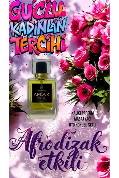 safranbolu miski amber Afrodızyaklı Kadın Parfüm Edp Kadın Parfüm Seti