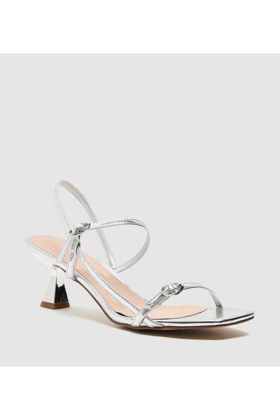 BCBG Square Stilettos Mid Heel Sandals BCBG Square Stilettos Mid Heel Sandals for women