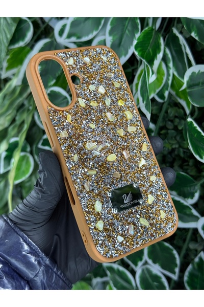 Store IPHONE 16 UYUMLU LÜX TAŞLI KILIF