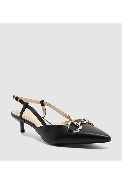BCBG Pointed shape Stilettos Mid Heel Sandals