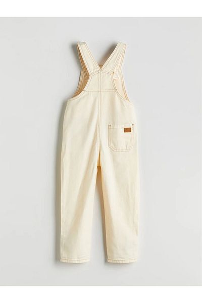 LC Waikiki   Ecru Square Collar Boy's Jumpsuit: Akrstore