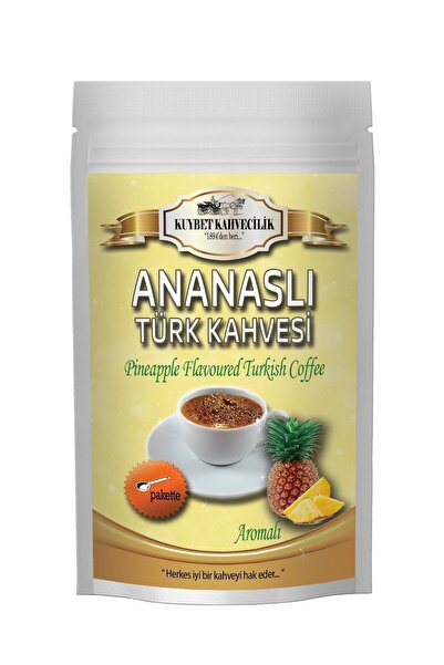 KUYBET KAHVECİLİK قهوة تركية بالأناناس 200 جرام