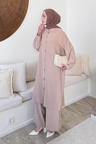 lamelif Bible Detailed Hijab Two Sets of Stones