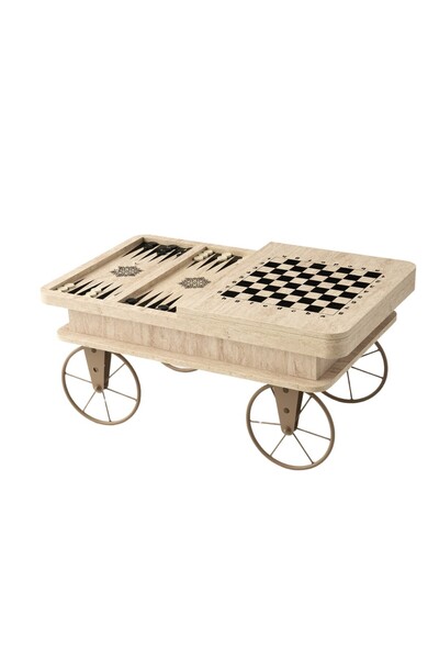 Mobilgen Akıllı Sihirli Sehpa Tavla Satranç