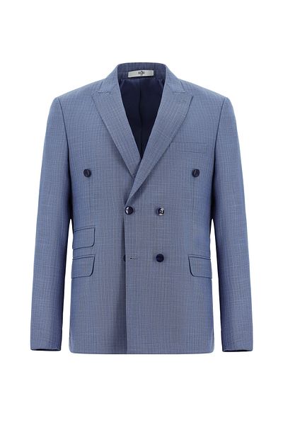 Kiğılı Regular Fit Striped Double Breasted Suit