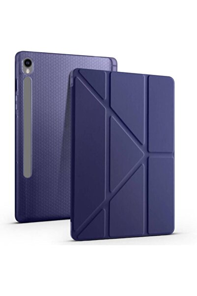 Fogy Galaxy Tab S10 FE 10,9 Uyumlu Kılıf Katlanabilir Kalem Bölmeli Standlı K...