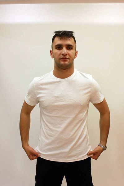 Cazador Μπλουζάκι Polo Neck Slim Fit με υφή
