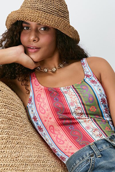 C&City U Yaka Mayo 7744 Çok Renkli