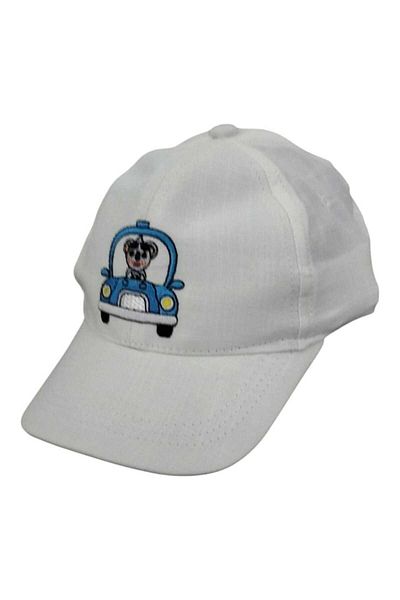 Aware Time Kitti 1-3 Years Old Arba Embroidered Baby Boy & Child Summer Hat