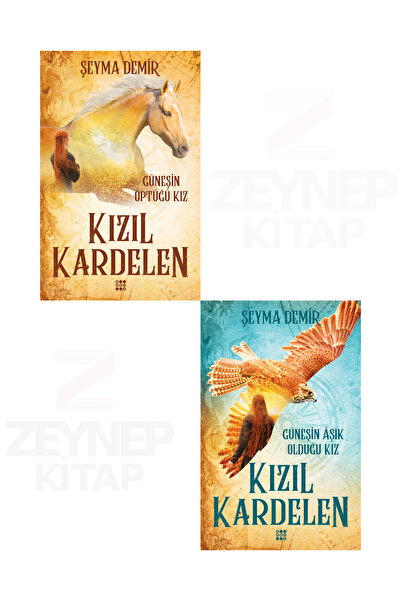 dokuzyayinlari Kızıl Kardelen 1 Güneşin Öptüğü Kız ve Kızıl Kardelen 2 Güneşi...