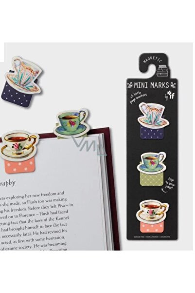 İF İf Mini Marks Manyetik Mini Kitap Ayracı 3'lü Cup of Teas