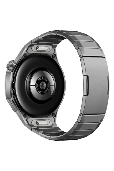 Nextron Huawei Watch GT 5 Pro 46mm İle Uyumlu Kordon Paslanmaz Çelik Yüksek Kaliteli Premium Metal Kordon