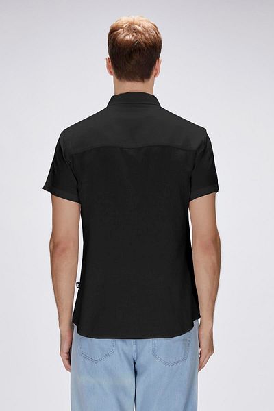 Bad Bear Tindra Black Short Sleeve Men's Shirt