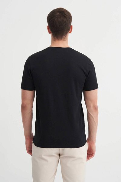 Cazador Βαμβακερό μπλουζάκι με λαιμόκοψη Slim Fit