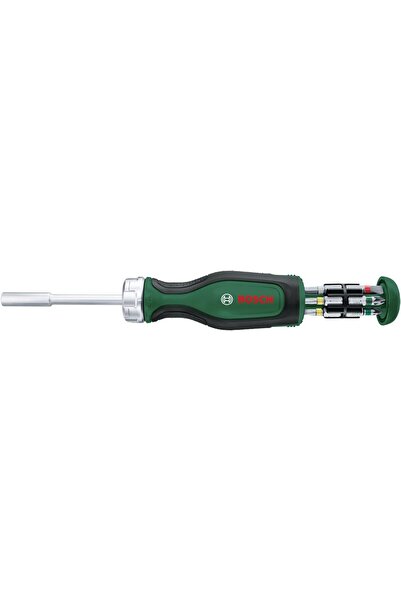 Bosch Ratchet Screwdriver with 12 Bits - Amazon Edition