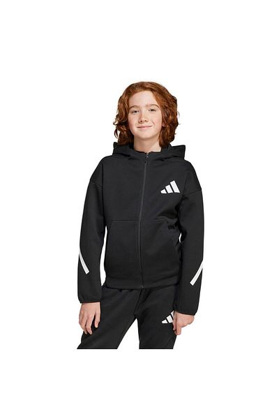 adidas Children's Black Jacket J Z.N.E.Fz Jc7574