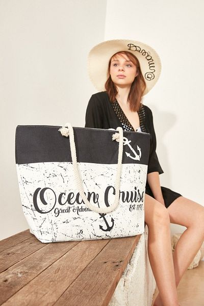 C&City Y1670-16 Strandtasche für Damen - Mehrfarbig
