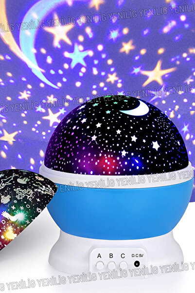 Yenilig Çocuk Odası İçin Gökyüzü Işığını Evinize Taşıyan Döner Yıldızlı Proje...