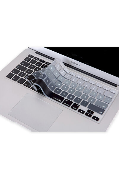 Mcstorey Macbook Air Pro Klavye Koruyucu (US TO TR) Ombre (ESKİ USB’Lİ MODEL 2008/2017 YILI) Ile Uyumlu