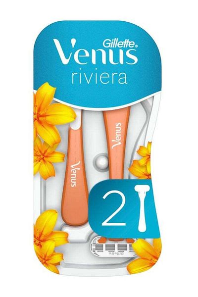 Gillette Riviera Women's Razor, 2-Pack