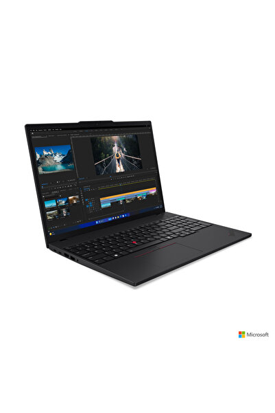LENOVO Laptop Lenovo ThinkPad T16 Gen 3, Intel CoreTM Ultra 7 155U pana la 4,8 GHz, 16 GB DDR5, 512 GB SSD