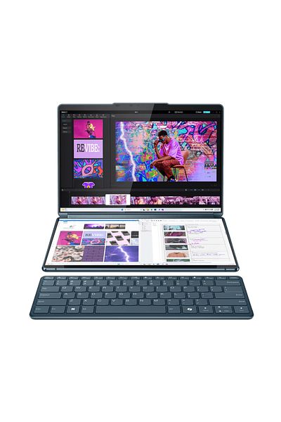 LENOVO Laptop Lenovo Yoga Book 9 13IMU9, Intel CoreTM Ultra 7 155U pana la 4.8GHz, 32GB LPDDR5x RAM,