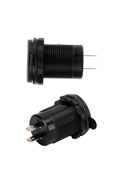 BuharaElektronik PANO TİP USB3.0 + TYPE-C SOKET 12-24V MAVİ