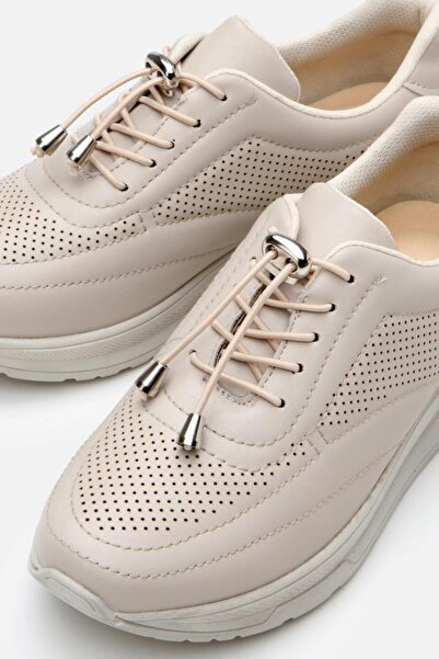 Yaya by Hotiç 01Ayy 307780 A310 Beige Women's Sneakers