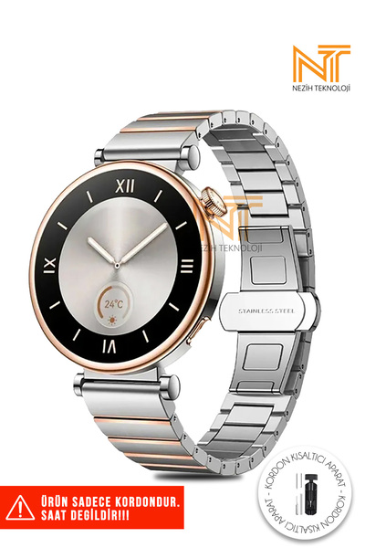 Nezih Case Huawei Watch GT4 / GT5 / GT6 41mm / GT5 Pro 42mm Uyumlu One Click ...